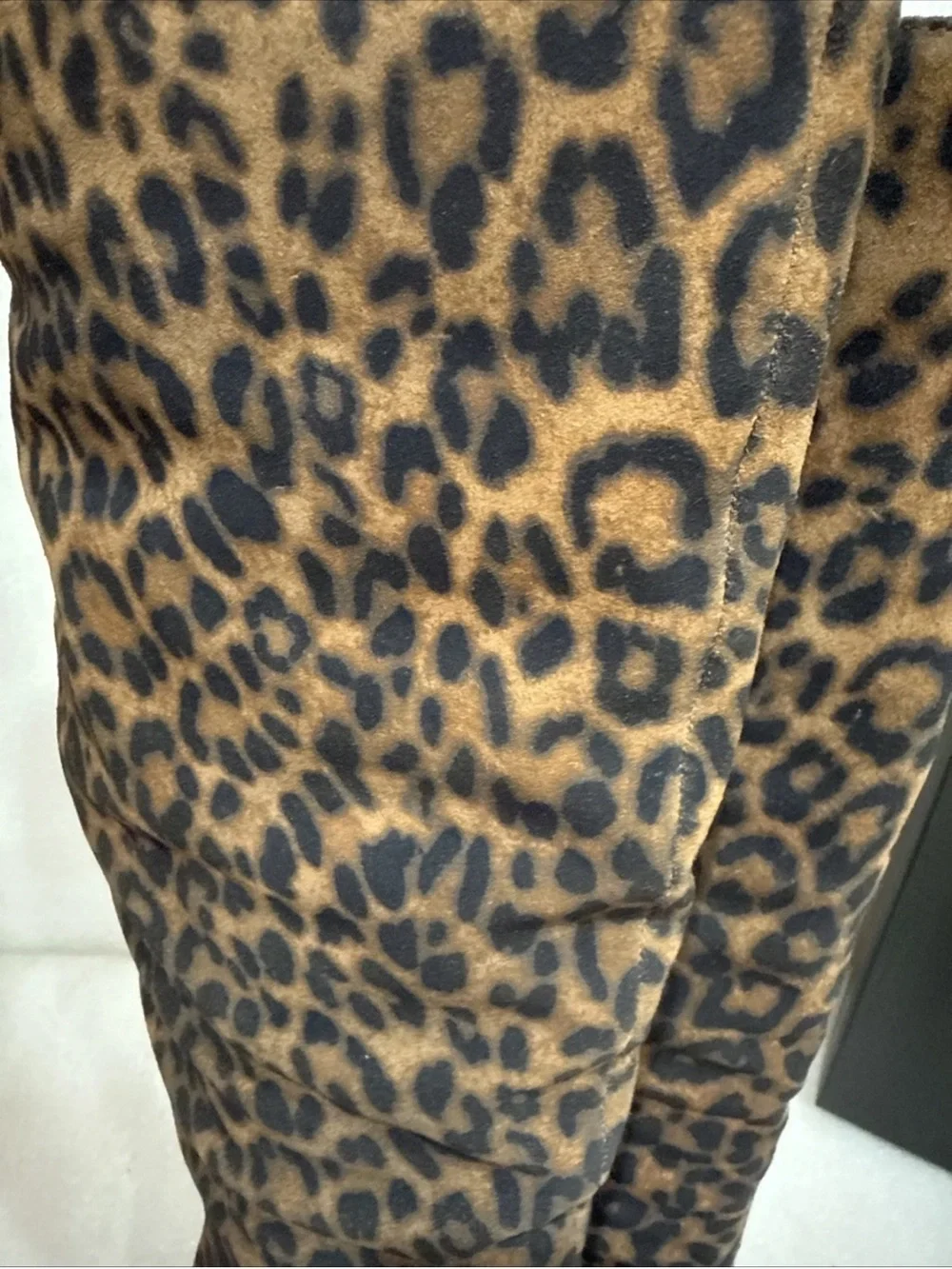 Vince Camuto Sorina Slouchy Knee High Boot, Camel Wide Calf New